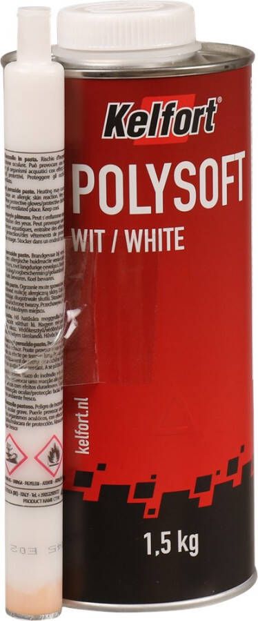 Kelfort Polysoft plamuur wit 1.5kg
