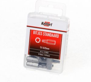 Kelfort Schroevendraaierbit standaard torx 15 25mm