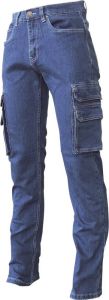 Kelfort *Spijkerbroek Blauw M.Zijzakken W36-L36 Fred