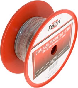 Kelfort Staalkabel gecoat geg.2-3mm