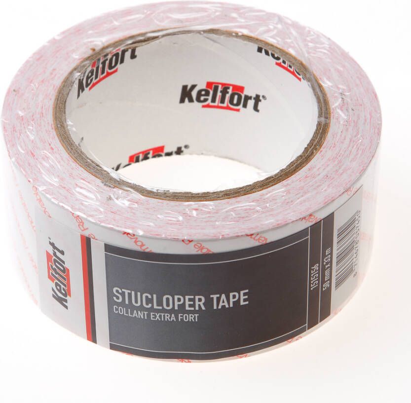 Kelfort Stucloper tape schoonv.50mmx33m
