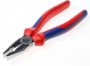 Knipex Kombitang verchroomd met meer-componentengrepen 200 mm 0305200 - Thumbnail 1