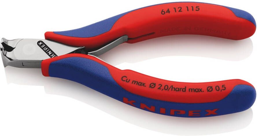 Knipex Voorsnijtang met klein facet 115 mm 6412115