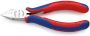 Knipex Zijsnijtang spitse kop z. facet 130 mm 7742130 - Thumbnail 1