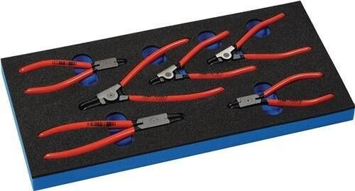 Knipex Gereedschapsmodule | lege inleg 1 3-module | lege inleg v. borgringtang | 1 stuk F5030471
