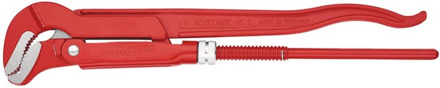 Knipex Pijptang S-vormig rood poedergecoat 420 mm 8330015