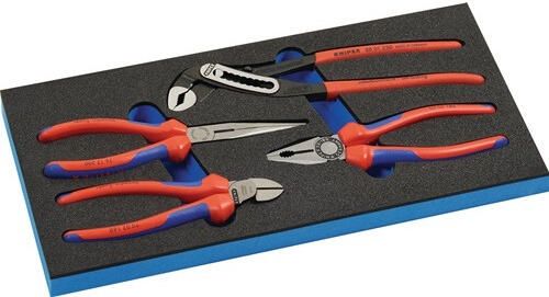 Knipex Gereedschapsmodule | 4-delig 1 3-module | set tangen | tangenset | 1 stuk S4000871292