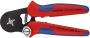 Knipex Adereindhulstang | totale lengte 180 mm | 0 08-10 0 + 16 0 (AWG 28-5) mm² | gebruineerd meercomponenten mantels | 1 stuk 97 53 04 97 53 04 - Thumbnail 1