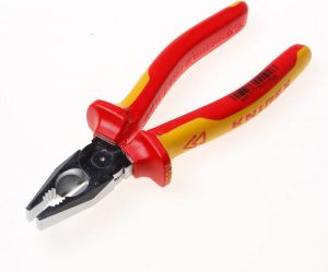 Knipex Langbektang verchroomd ge‹soleerd met meer-componentengrepen VDE-getest 160 mm 3036160
