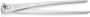 Knipex Kracht-Moniertang grote krachtoverbrenging vernikkeld 300 mm 9914300 - Thumbnail 1