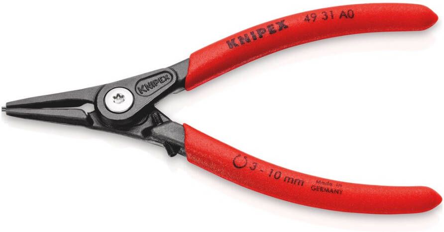 Knipex Precisie-borgveertang grijs geatramenteerd 140 mm 4931A0