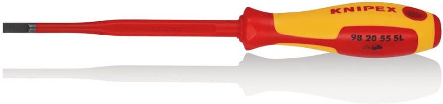Knipex Schroevendraaier sleuf 5 5x1 0 mm VDE 98 20 55 SL 982055SL