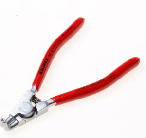 Knipex Borgveertang voor buitenringen op assen verchroomd met kunststof bekleed 125 mm
