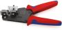 Knipex Precisie afstriptang gebruineerd 195 mm | afstripcapaciteit : 2 5 10 0mm 121210 - Thumbnail 1