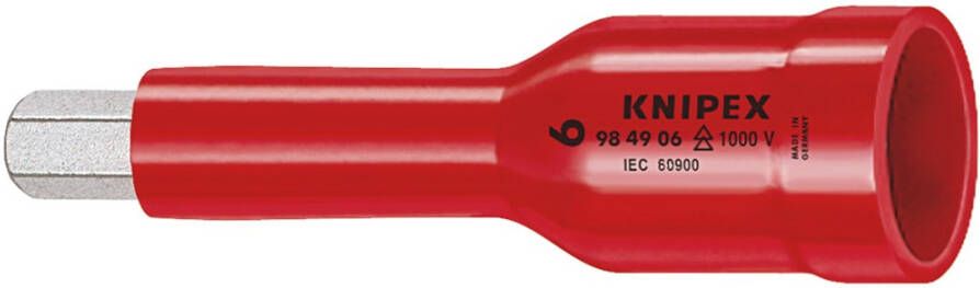 Knipex Dop voor ratel 1 2 "- 6 mm VDE" 984906