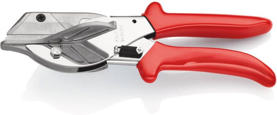 Knipex Versteksnijder voor kunststof- en rubberprofielen | Kunststof bekleed | Verchroomd | Lengte 215 mm 94 35 215 EAN