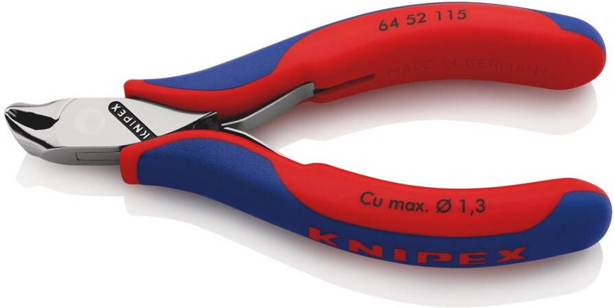 Knipex Elektronica-voorsnijtang met meer-componentengrepen 115 mm 6452115