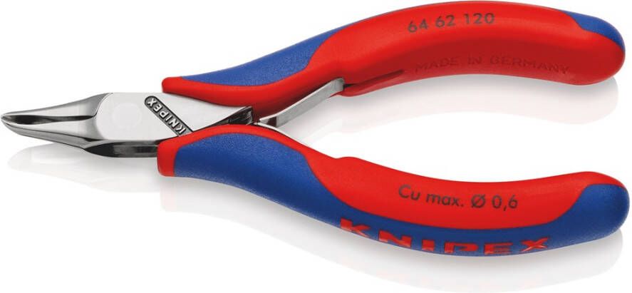 Knipex Elektronica-voorsnijtang met meer-componentengrepen 120 mm 6462120