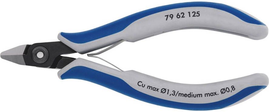 Knipex Precisie elektronica-zijsnijtang gebruineerd met meer-componentengrepen 125 mm 7962125