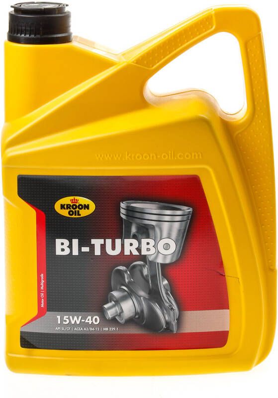 Kroon-oil Motorolie bi turbo 15w40 5l