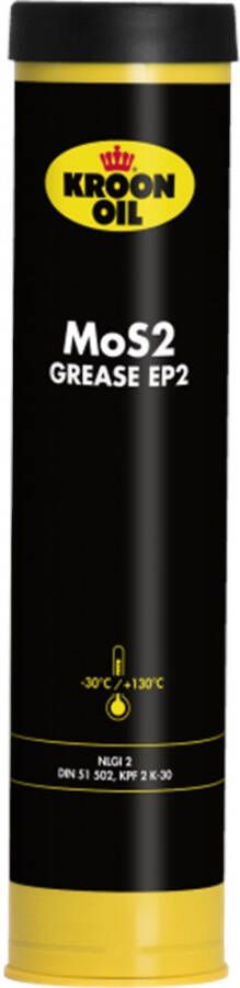 Kroon-oil vetpatroon MOS2 Grease 2 (400gr)