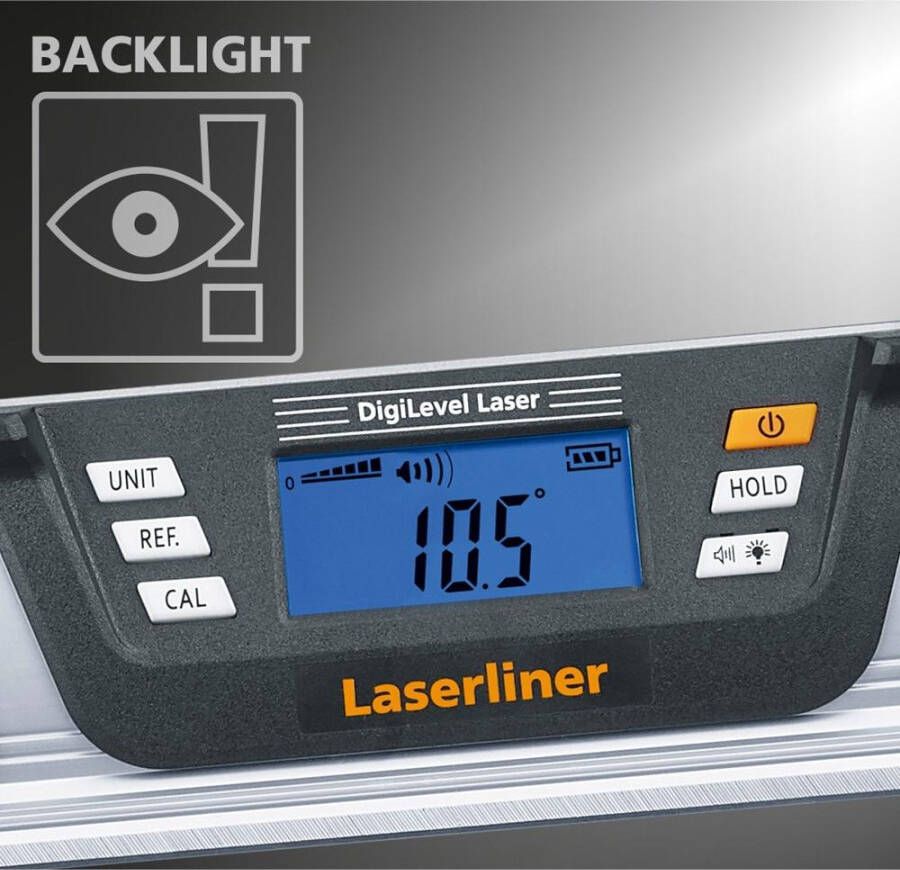 Laserliner DigiLevel Laser G80 Groen Digitale waterpas 081.257A