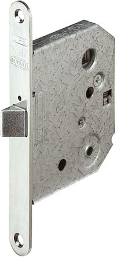 Lips 2131 Loopslot | DM55mm | voorplaat staal gelakt 18x153mm afgerond | knopas vierkant 5mm | sluitplaat SPT2131S | DR 1+3 2+4 A000325612