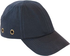 M-SAFE verharde baseball cap (stootpet) blauw EN812