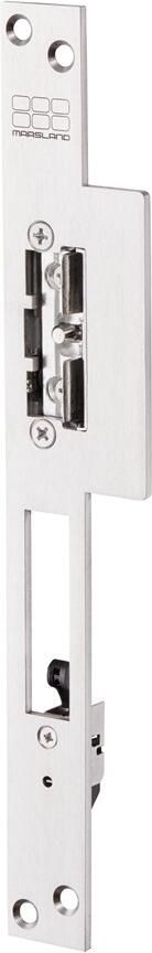 Maasland deurop. arbeidsstr. lange lip sluitpl. 10-24V AC DC nachtsch. vrijzetpal impulsont schootgel.