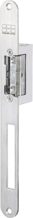 Maasland deuropener ruststroom lange afgeronde sluitplaat 12V-24V DC