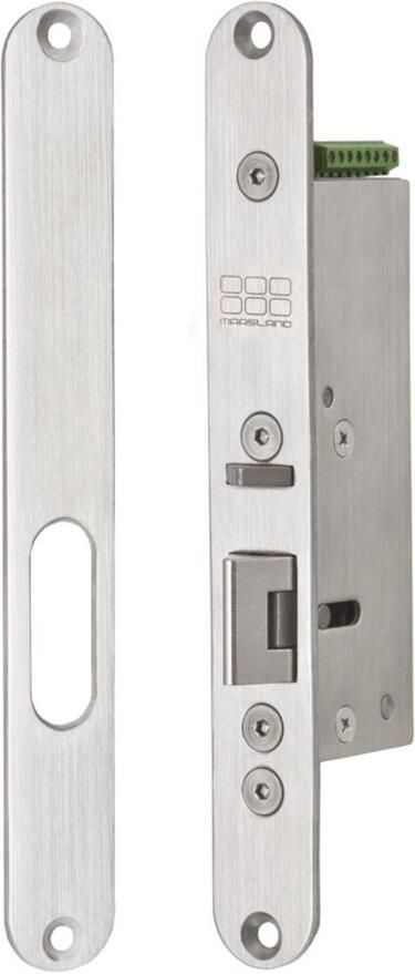 Maasland Elektrisch slot ruststroom 12 24VDC voor doordraaiende deuren