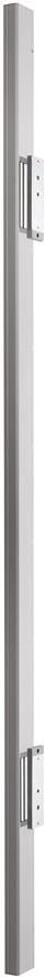 Maasland Elektro magneet dubbel opbouw 12v-24v dc spoel- endeurstand signalering timer 540kg. behuizing 2286m