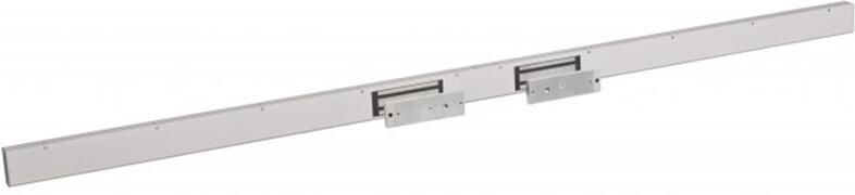 Maasland Elektro magneet dubbel opbouw 12v-24v dc spoel- endeurstand signalering timer 540kg. behuizing 2286m