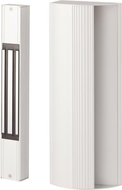 Maasland Elektro magneet opbouw 12v-24v dc spoel- en deurstand signalering timer 270kg. handgreep