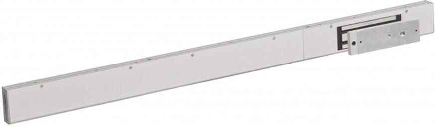 Maasland Elektro magneet opbouw 12v-24v dc spoel- en deurstand signalering timer 540kg. behuizing 1150mm