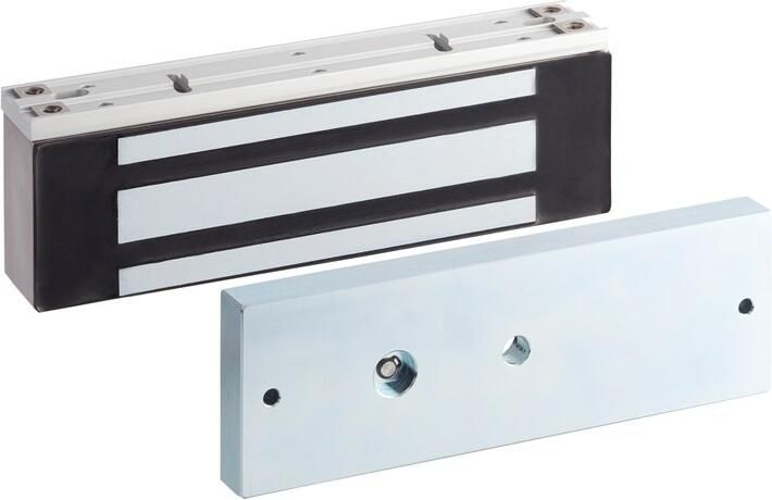 Maasland Elektro magneet waterdicht opbouw 12v-24v dc spoelsignalering 540kg.