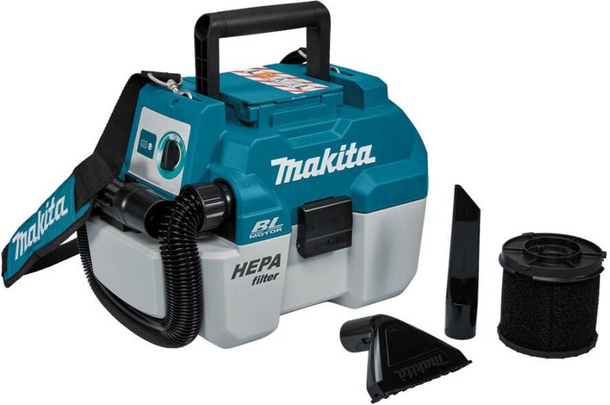 Makita DVC750LZX3 | Accu Stofzuiger | 18 V | Body | Zonder accu&apos;s en lader | in doos DVC750LZX3