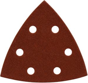 Makita schuurpapier rood driehoek 94mm K180 perfo (10st)
