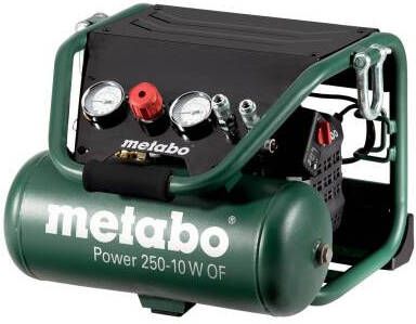 Metabo POWER 250-10 W OF compressor | 10Ltr 10bar 601544000