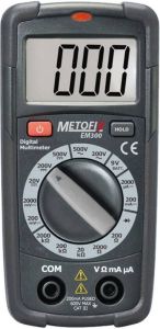 Metofix Multimeter digitaal EM300 500V ac dc