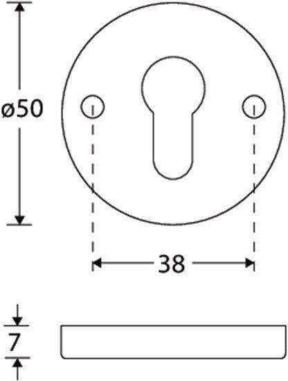 Mi Satori Cilinderrozet Elegant groot MGC