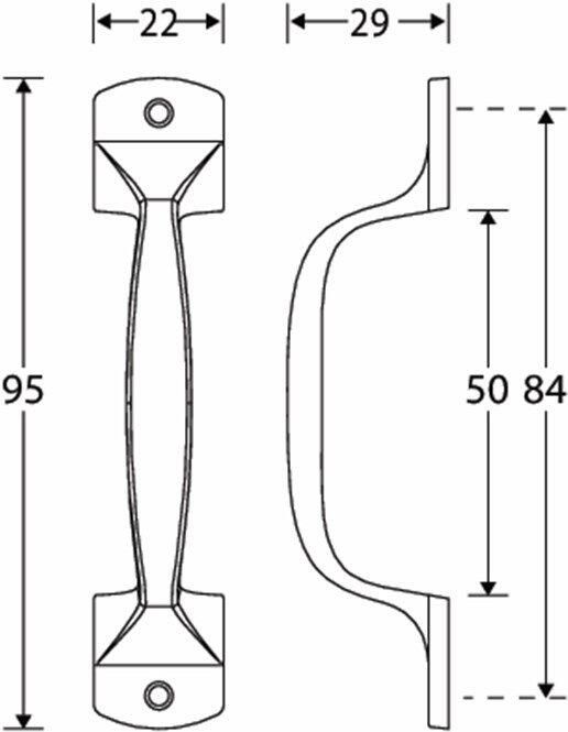 Mi Satori Deurgreep Elegant 95mm MMNON