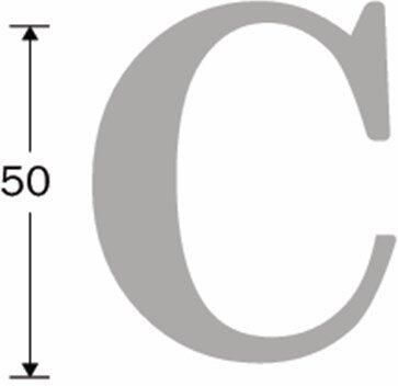 Mi Satori Huisletter Roman 50mm-C MGO