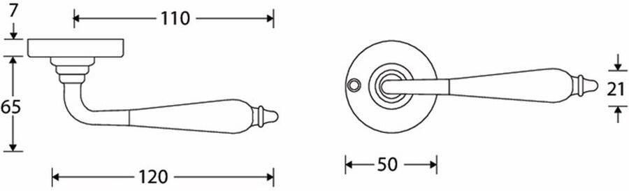 Mi Satori Krukgarn. Antique Facet MAN bakeliet