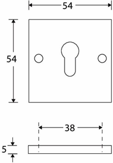 Mi Satori SKG cilinderrozet Bauhaus-Style BI MMZ