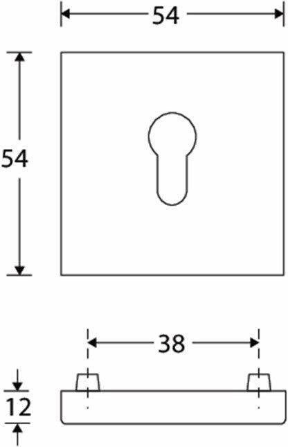 Mi Satori SKG cilinderrozet Bauhaus-Style BU MGO