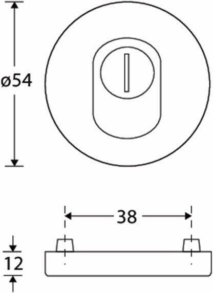 Mi Satori SKG cilinderrozet Elegant BU MGTI kernt.