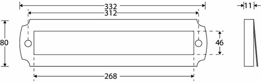 Mi Satori Tochtklep Art-Nouveau MMZ