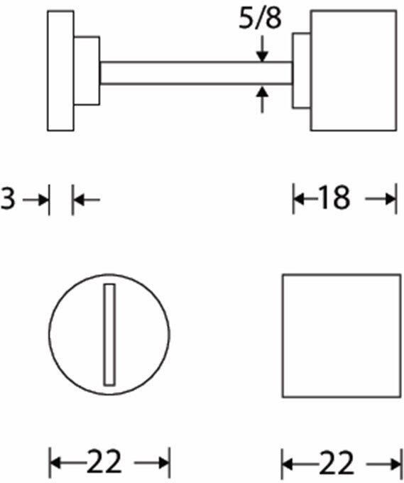 Mi Satori VB stift Bauhaus-Style los MTO