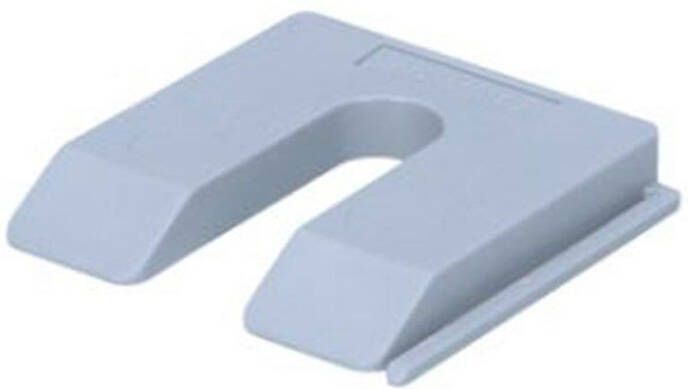Milli-Max vulplaat 50x50x7mm grijs (60st)